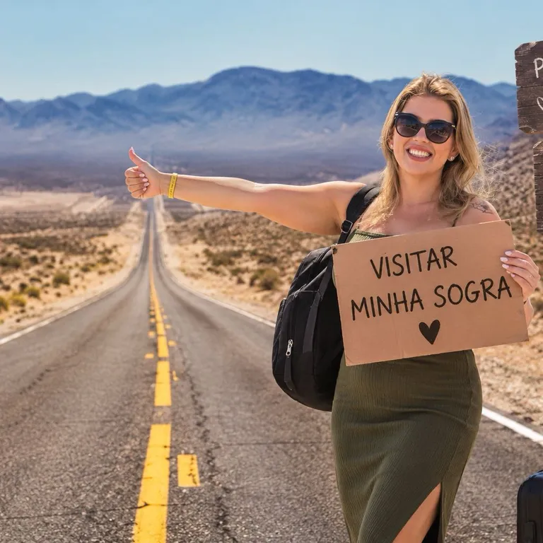 VIAGEM PARA A NOIVA VISITAR A SOGRA
