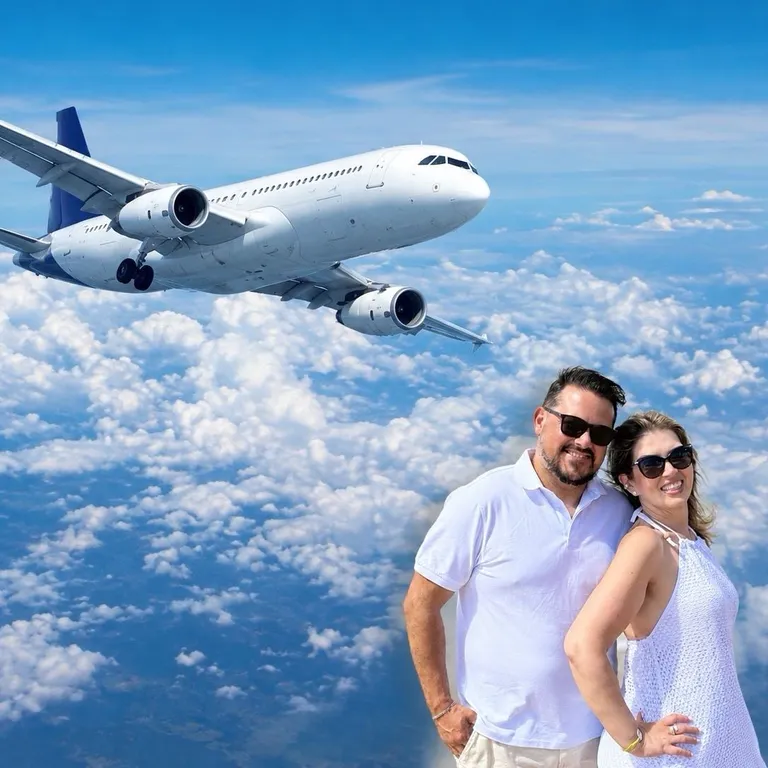 PASSAGENS AÉREAS PARA A LUA DE MEL DOS NOIVOS